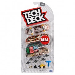 Tech Deck 4 db-os szett - Real Állatok