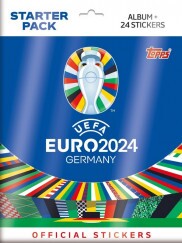Topps UEFA EURO 2024 Kezdő Focis Matrica csomag