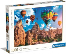 Clementoni Puzzle 1000 db HQC - Balloons In Cappadocia