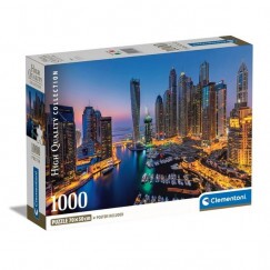 Clementoni Puzzle 1000 db HQC - Dubai (kompakt doboz)