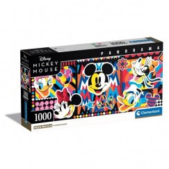 Clementoni Puzzle 1000 db Panorama - Disney (kompakt doboz)