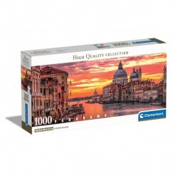 Clementoni Puzzle 1000 db Panorama - The Grand Canal (kompakt doboz)