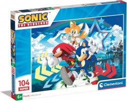 Clementoni Puzzle 104 db Super - Sonic