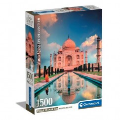 Clementoni Puzzle 1500 db HQC - Taj Mahal (kompakt doboz)