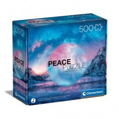 Clementoni Puzzle 500 db-os Peace puzzle - Hegyvidék
