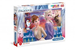 Clementoni Puzzle 60 db Supercolor - Frozen 2