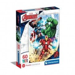 Clementoni Puzzle 60 db Supercolor - Marvel Avengers