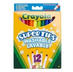 Crayola 12 db vékony lemosható filctoll