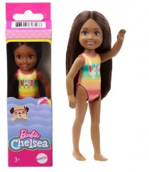 Barbie Club Chelsea Babák Fürdőruhában - Jégkrém Ruhás