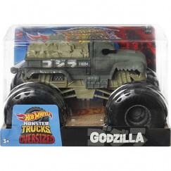 Hot Wheels Monster Trucks 1:24 Autó - Godzilla