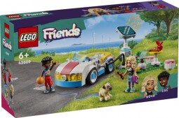 LEGO Friends 42609 Elektromos Autó És Töltőállomás