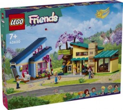 LEGO Friends 42620 Olly És Paisley Családi Házai