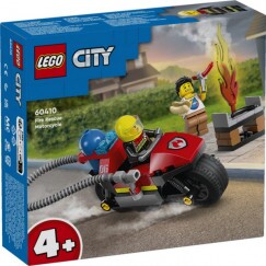 LEGO City 60410 Tűzoltó Motorkerékpár