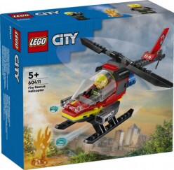 LEGO City 60411 Tűzoltó Mentőhelikopter