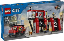 LEGO City 60414 Tűzoltóállomás És Tűzoltóautó