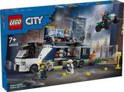 LEGO City 60418 Rendőrségi Mozgó Bűnügyi Labor