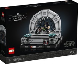 LEGO Star Wars 75352 Császári trónterem™ dioráma