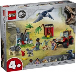 LEGO Jurassic World 76963 Kis Dínók Mentőközpont