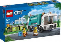LEGO City 60386 Szelektív kukásautó