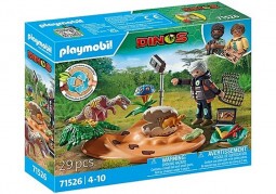 Playmobil 71526 Stegosaurus Fészek Tojásrablóval