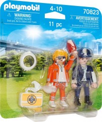 Playmobil 70823 DuoPack Sürgősségi orvos és rendőrnő