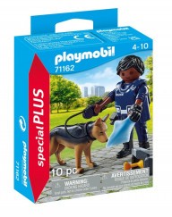 Playmobil 71162 Rendőr nyomozó kutyával