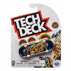 Tech Deck 1 db, 96 mm-es ujj gördeszka - Grimple Stix szivárványspirál