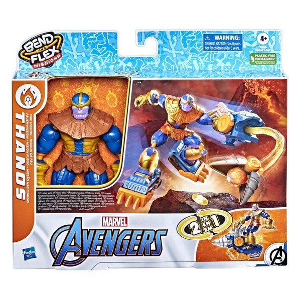 Avengers Bend and flex Missions kiegészítővel - Thanos