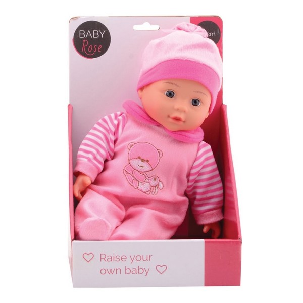 Baby Rose Baba 30 cm, 2 féle