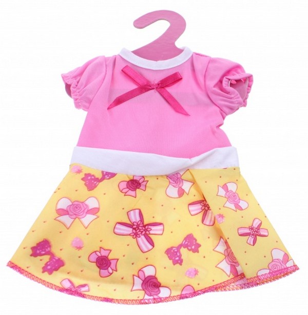 Baby Rose Babaruha 40-45 cm-es játékbabához, többféle