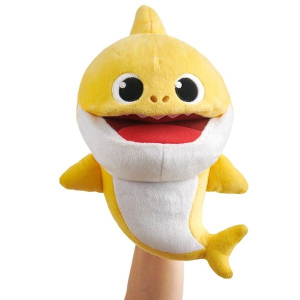 Baby Shark Cápa Ütemre Zenélő Plüss - Bébi Cápa