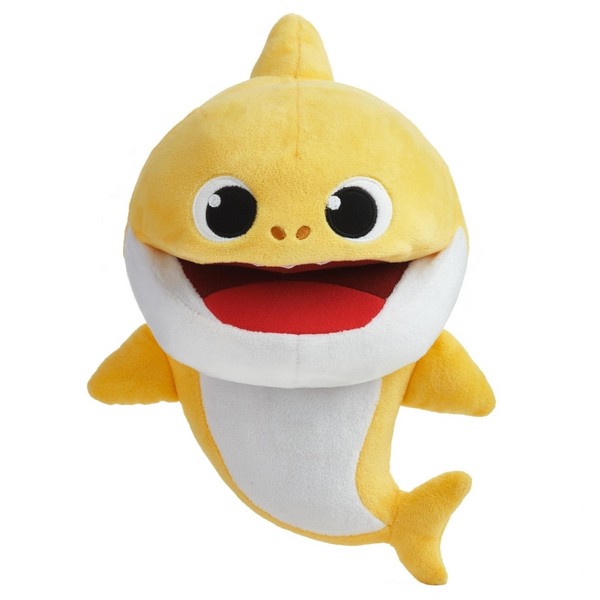 Baby Shark Cápa Ütemre Zenélő Plüss - Bébi Cápa