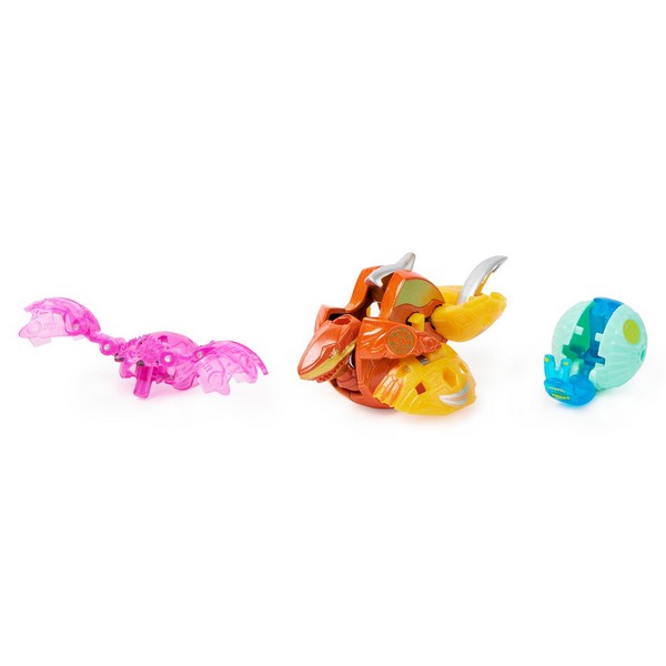 Bakugan Diecast Indítsd el labda Sharktar Narancs, Nano Widow