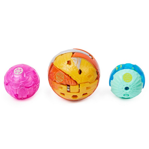 Bakugan Diecast Indítsd el labda Sharktar Narancs, Nano Widow