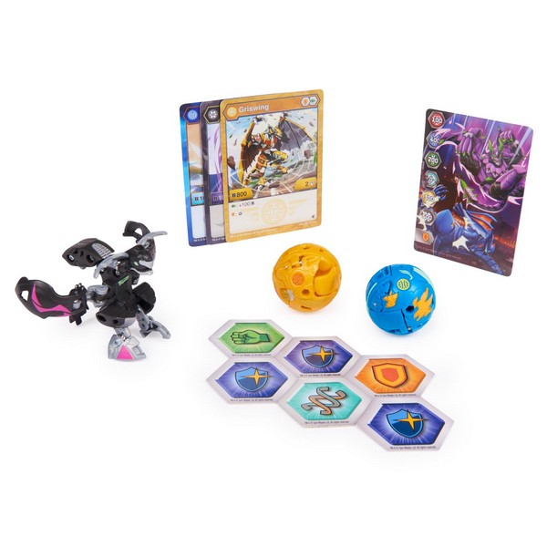 Bakugan Diecast Kezdőcsomag Batrix Ultra Griswing Neotrox