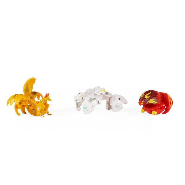 Bakugan Diecast Kezdőcsomag Gillator ultra + Hydorous + Blitz Fox