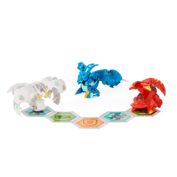 Bakugan Diecast Kezdőcsomag Sairus ultra + Colossus + Sectanoid