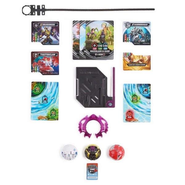 Bakugan Kezdő Csomag - Dragonoid Hammerhead Butterclaw