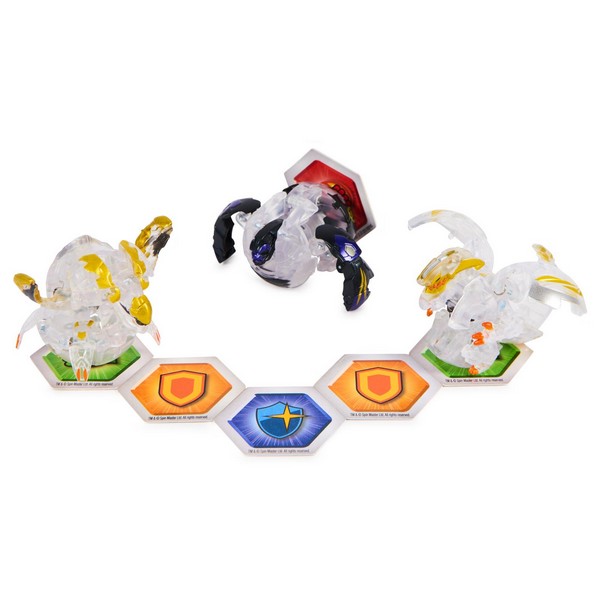 Bakugan S5 Kezdő Csomag Gorthion ultra, Viloch, Leonidas