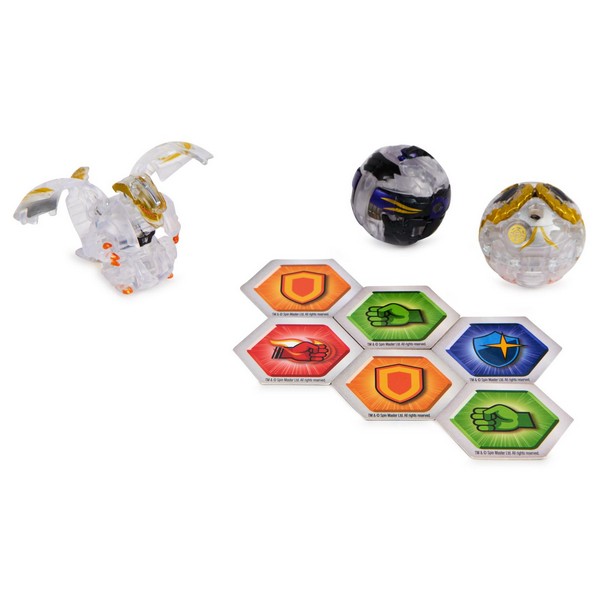 Bakugan S5 Kezdő Csomag Gorthion ultra, Viloch, Leonidas
