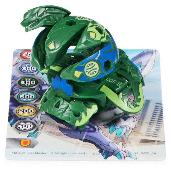 Bakugan S5 Legend Core Labda Hydranoid x Krakelios Zöld