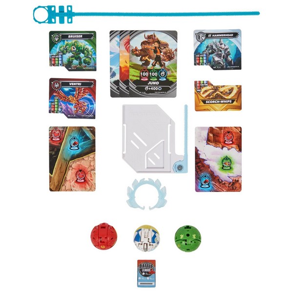 Bakugan S6 Kezdő Csomag Hammerhead Bruiser Ventri