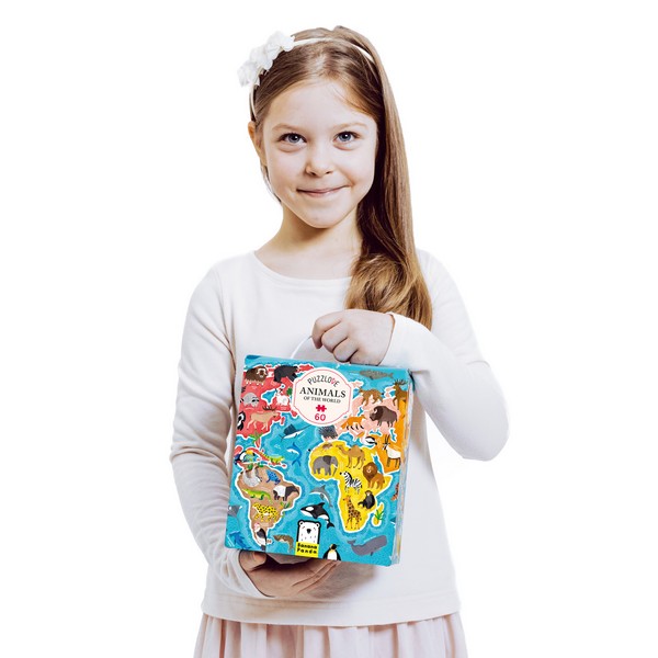 Banana Panda Puzzle 60 db - A világ állatai