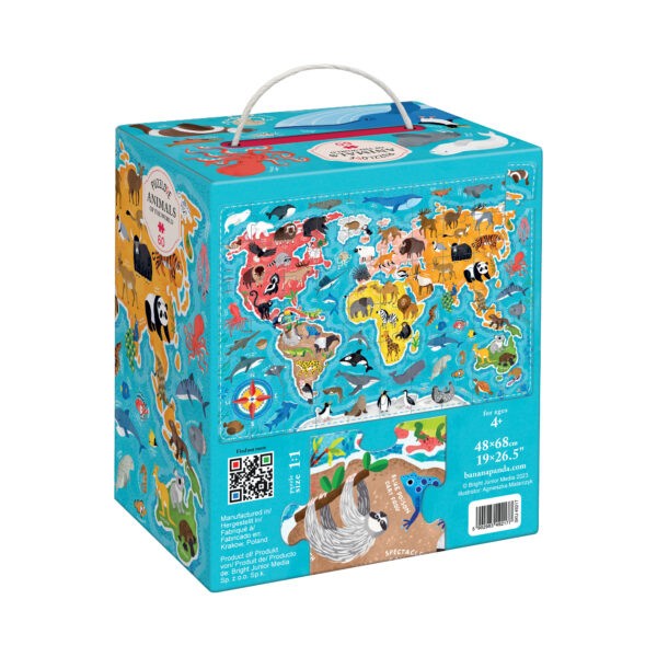 Banana Panda Puzzle 60 db - A világ állatai