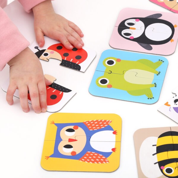 Banana Panda Utazó Puzzle - Állatos párosító
