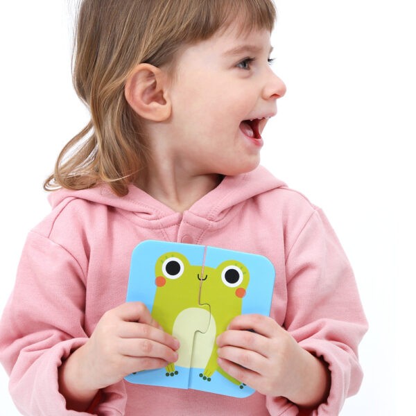 Banana Panda Utazó Puzzle - Állatos párosító