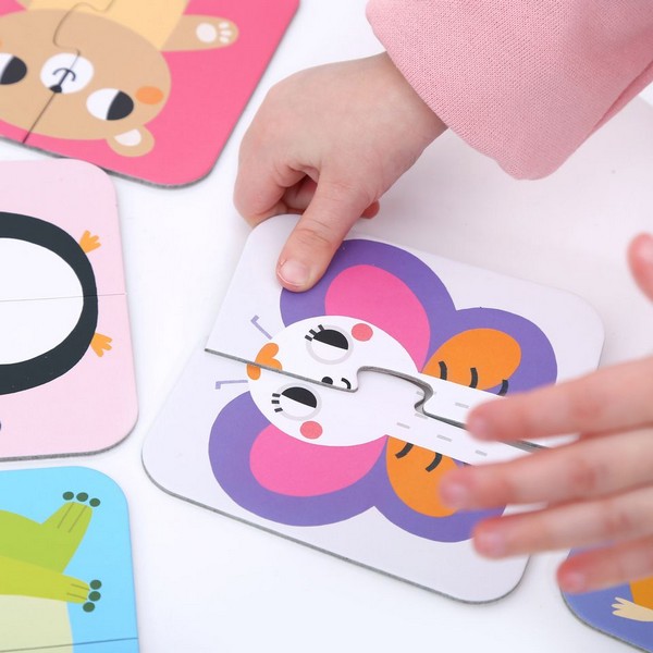 Banana Panda Utazó Puzzle - Állatos párosító