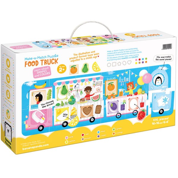 Banana Panda Óriás Párosító Puzzle - Food Truck