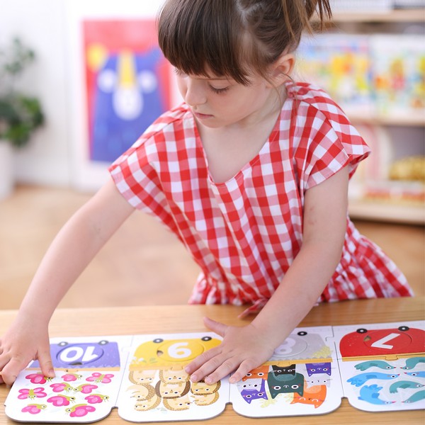Banana Panda Óriás Párosító Puzzle - Számvonat