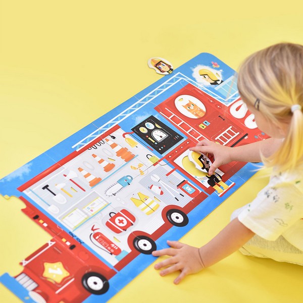 Banana Panda Óriás Párosító Puzzle - Tűzoltó